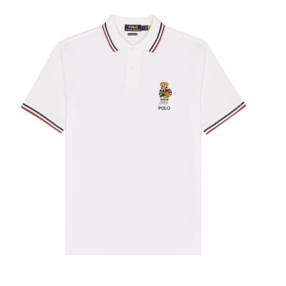 NWT Polo by Ralph Lauren Polo Bear Mesh Short-Sleeve Polo Shirt - Picture 7 of 9